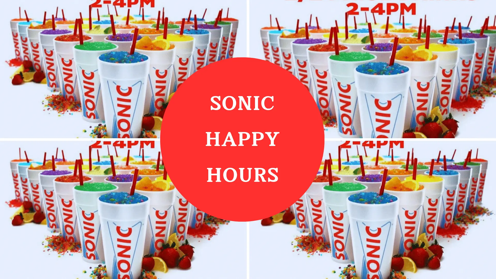 Sonic Happy Hour